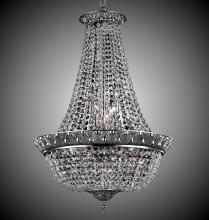  CH8522-P-10G - 22"W -12 Light Corinthian Chandelier